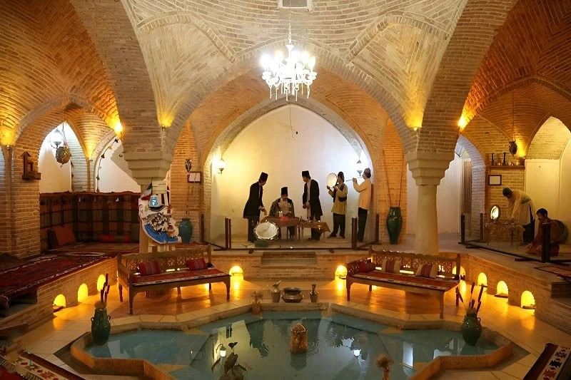 حمام قلعه همدان