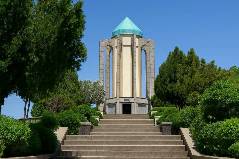 آرامگاه باباطاهر شاعر معروف همدانی