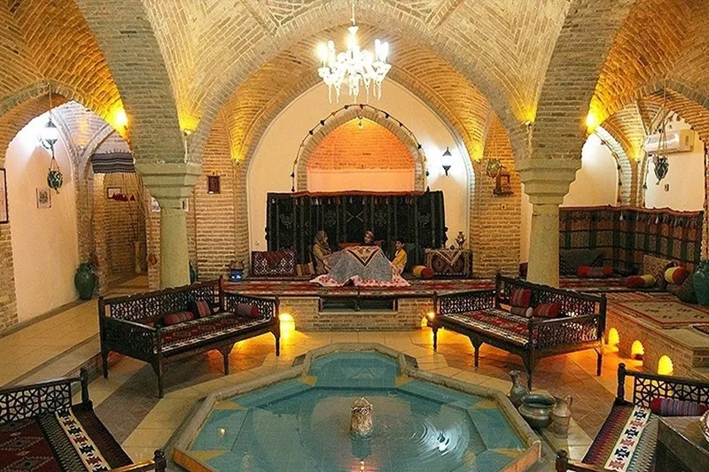 حمام قلعه در همدان